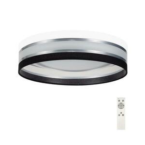 LED Dimmelhető mennyezeti lámpa SMART CORAL LED/24W/230V fekete/fehér + távirányító kép