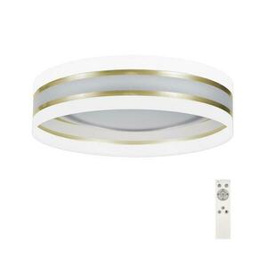 LED Dimmelhető mennyezeti lámpa SMART CORAL GOLD LED/24W/230V fehér/arany + távirányító kép