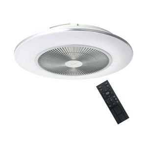 LED Dimmelhető mennyezeti lámpa látorral ARIA LED/38W/230V ezüst + távirányító kép