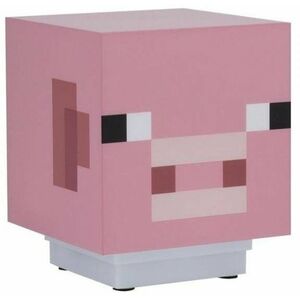 Minecraft - Pig - dekoratív lámpa kép