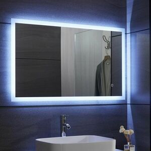 AQUAMARIN Fürdőszobatükör LED SP06 80 x 60 cm 28 W kép