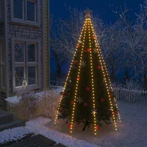 Karácsonyfa Fényfüzér 400 LED-del IP44, 400cm kép