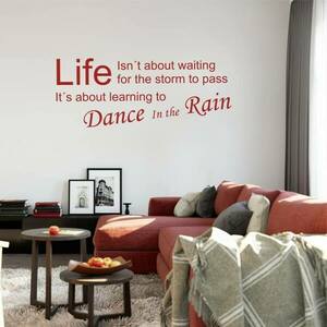 Falmatrica idézet - Dance in the rain kép