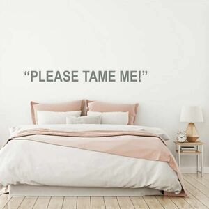 Falmatrica idézet - Tame me! kép