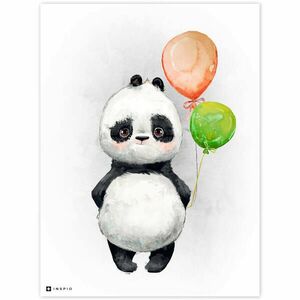 Panda lufikkal gyerekeknek kép