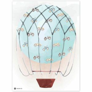 Képek gyerekszobába - Retro léggömb kép
