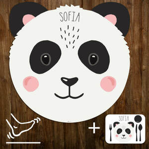 INSPIO játszószőnyeg babáknak - Panda kép