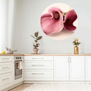 Falmatrica konyhába - Rózsaszín virág kép