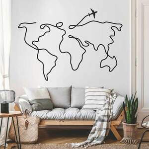 Falmatricák - Repülővel a világ körül kép