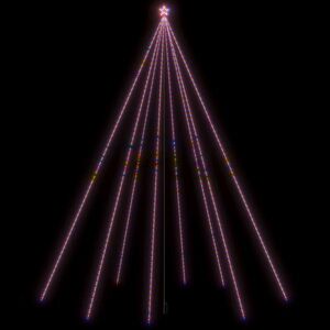 vidaXL színes bel- és kültéri karácsonyi égők 1300 LED-del 8 m kép