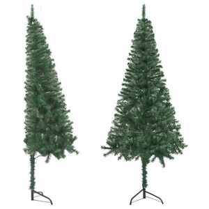 vidaXL zöld PVC sarok műkarácsonyfa 240 cm kép
