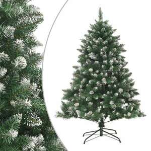 vidaXL PVC műkarácsonyfa állvánnyal 120 cm kép