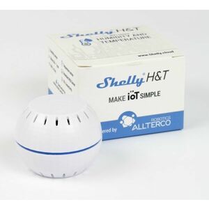 Shelly HT akkumulátor hőmérséklet- és páratartalom szenzor, fehér, WiFi kép