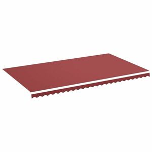 vidaXL burgundi vörös csere napellenző ponyva 6 x 3, 5 m kép