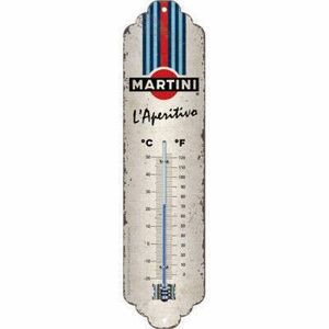 Martini - L Aperitivo Racing Stripes - Fém Hőmérő kép