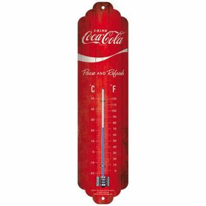 Coca - Cola Red - Fém Hőmérő kép