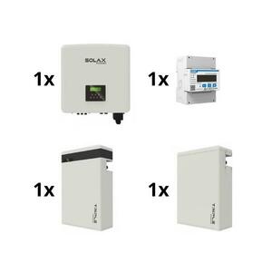 SolaX Power Napelem készlet: 15kW SOLAX konverter 3f + 11, 6 kWh TRIPLE Power akkumulátor + elektrométer 3f kép