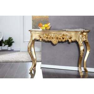 VENICE arany konzolasztal 110cm kép