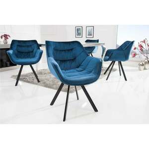 DUTCH COMFORT kék karfás szék kép
