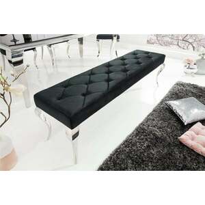 MODERN BAROCK fekete ülőpad 170cm kép
