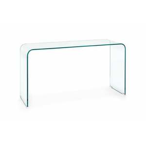 IRIDE négyszögletes üveg konzolasztal 125x40 kép
