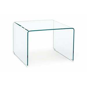 IRIDE négyzetes üveg lerakóasztal 60x60 kép
