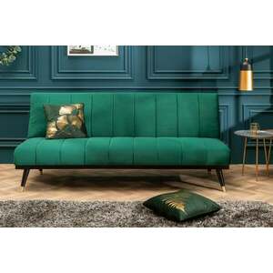 PETIT BEAUTE zöld bársony kanapéágy kép