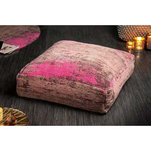 MODERN ART rózsaszín szövet ülőpárna kép