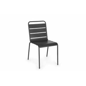 MELANY fekete kerti szék kép