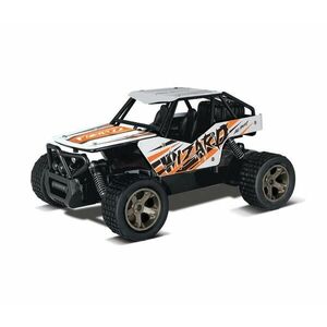 Buddy Toys Távirányítós autó Wizard fekete/fehér/narancssárga kép