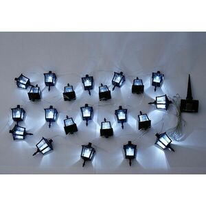 GARTHEN Kültéri napelemes LED világítás lámpás 24 LED dióda kép