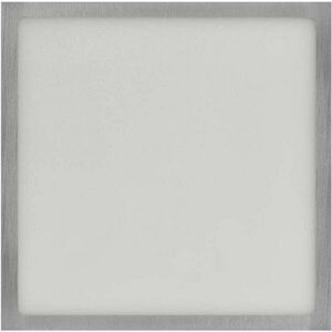 EMOS NEXXO LED lámpa, csiszolt nikkel, 22, 5 x 22, 5 cm, 21 W, meleg/természetes fehér kép