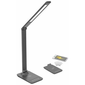 Solight asztali lámpa WO55-G vezeték nélküli töltővel kép