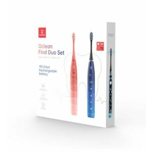 Oclean Find Duo Set Sonic Electric Toothbrush Red&Blue kép