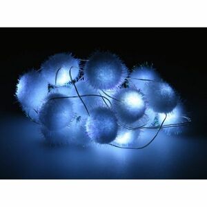 Snowball LED-es fényfüzér 20 gömbbel, 1, 9 m, hideg fehér kép