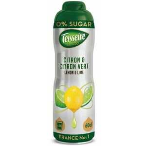 Teisseire lime/lemon 0, 6l 0% kép