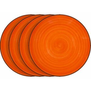 LAMART Desszert tányér készlet 4 db narancssárga LT9057 HAPPY kép