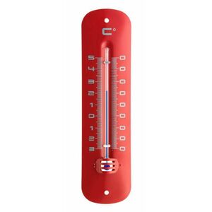 Hőmérő kültéri / beltéri 12.2051.05 piros kép