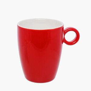 190 ml-es magas kávéscsésze piros - RGB kép