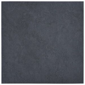 vidaXL fekete márványmintás öntapadó PVC padlólapok 5, 11 m² kép