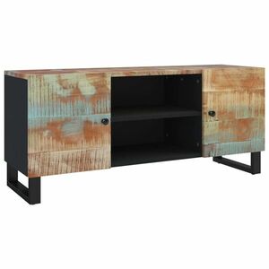 vidaXL tömör újrahasznosított fa TV-szekrény 105 x 33 x 46 cm kép