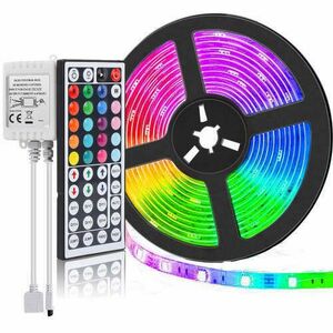 5050 RGB JSY-1250 LED szalag 5m - multicolor kép