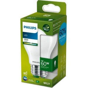 Philips LED 4-60W, E27, 3000K, tejfehér, A kép