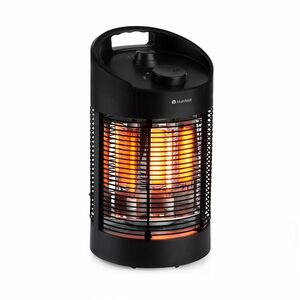 Blumfeldt Heat Guru 360 Mini, infravörös hősugárzó, 700/350 W, forgás, fekete kép