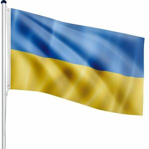 FLAGMASTER Zászlórúd zászló Ukrajna 650 cm kép