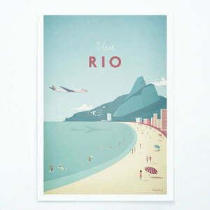 Poszter Rio, 50x70 cm - Travelposter kép