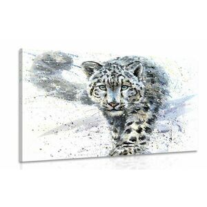 Kép rajzolt leopárd kép