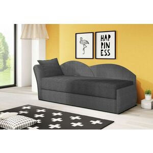 RICCARDO kinyitható kanapé, 200x80x75 cm, sötétszürke + világosszürke, (alova 36/alova 10), balos kép