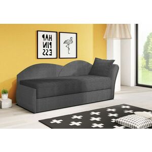 RICCARDO kinyitható kanapé, 200x80x75 cm, sötétszürke + világosszürke, (alova 36/alova 10), jobbos kép