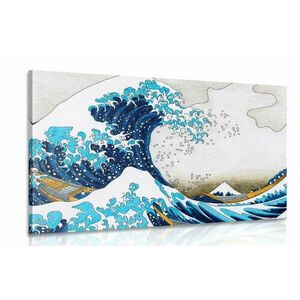 Kép Nagy hullám Kanagawától-Kacušika Hokusai kép